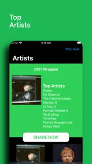 year-in-review for spotify iPhone Captures Décran 4