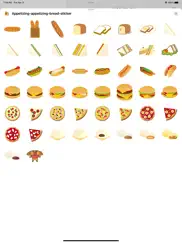 appetizing bread stickers ipad images 1