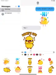 pop chicken stickers ipad images 3