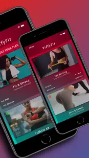 tiffyfit - women fitness app iPhone Captures Décran 3