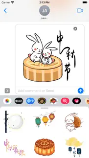 mooncake moonlight stickers iphone images 3