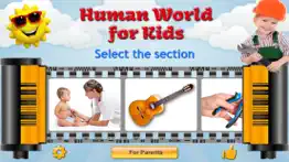 human world for kids, full app iphone resimleri 1