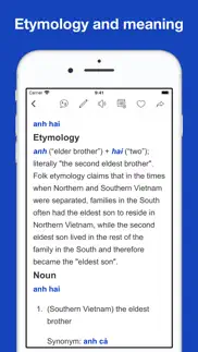 vietnamese origin dictionary iphone images 2