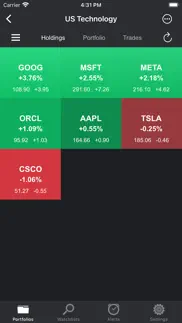 portfolio trader-stock tracker iphone images 4