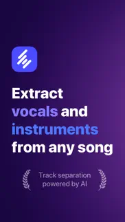 unmix ai voice drums extractor iphone images 1