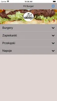 fit burger iPhone Captures Décran 1