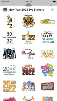 new year 2022 eve stickers iphone images 3