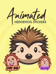 animated hedgehog stickers pac ipad images 1