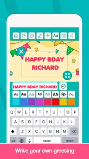 happy birthday cards maker . iphone images 3