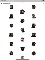 rottweiler stickers ipad images 1
