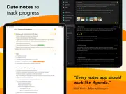 agenda: notes meets calendar ipad images 2