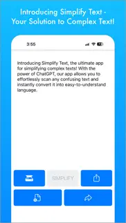 simplify text iPhone Captures Décran 1