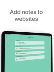browser note iPad Captures Décran 1