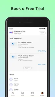 blaze cricket iPhone Captures Décran 2