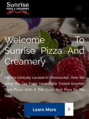 sunrise pizza creamery iPad Captures Décran 1