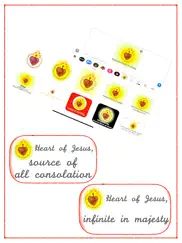 sacred heart of jesus stickers ipad images 3
