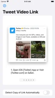 tweet video links for twitter iPhone Captures Décran 3