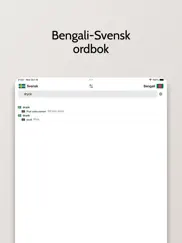 bengali-svensk ordbok ipad images 1