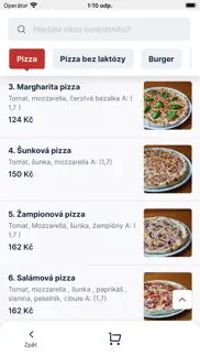 bene pizza iPhone Captures Décran 4