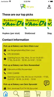 bakkerij van oers iphone capturas de pantalla 1