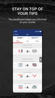 footytips - footy tipping app iphone images 4