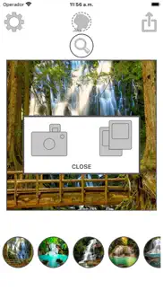 waterfall photo frames with cut and paste montage iphone images 2