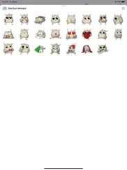 owl emoji - funny stickers ipad images 1
