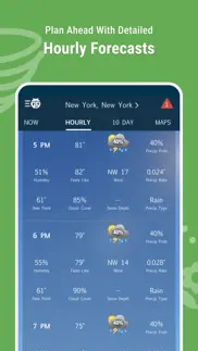 weatherbug – weather forecast iphone resimleri 2