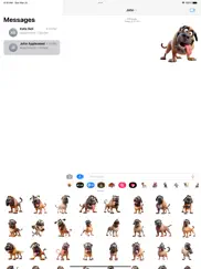 goofy mastiff stickers iPad Captures Décran 1