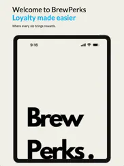 brew perks iPad Captures Décran 1