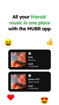 MUBR - see what friends listen iphone bilder 3