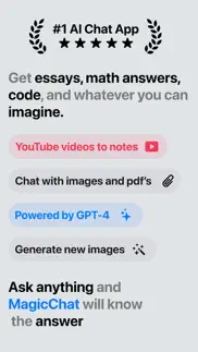 magicchat - super ai chat, pdf iPhone Captures Décran 1