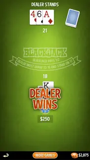 blackjack 21 - offline iphone resimleri 4