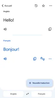 google traduction iPhone Captures Décran 3