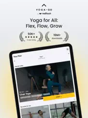 adelgazar en casa con yoga-go ipad capturas de pantalla 1