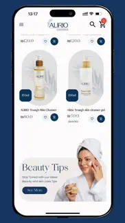 alirio cosmetics iPhone Captures Décran 3