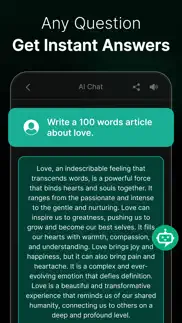chat ai - writing, ask chatbot iphone images 3
