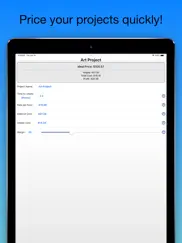craft pricing pro iPad Captures Décran 1