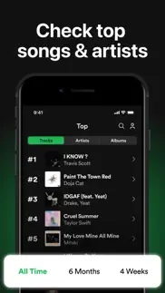 spotistats for spotify stats iphone images 3