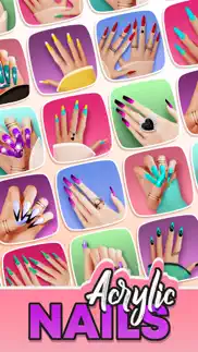 acrylic nails! iphone images 1
