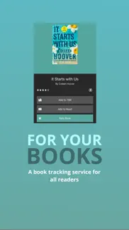 tbr - bookshelf iphone capturas de pantalla 1