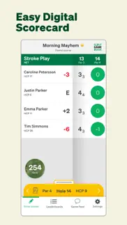golf gamebook scorecard & gps iphone images 3