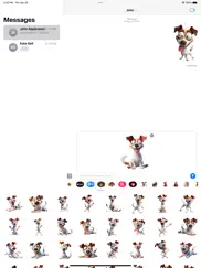 goofy jack russell stickers ipad images 2