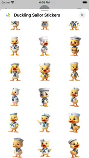 duckling sailor stickers iPhone Captures Décran 2