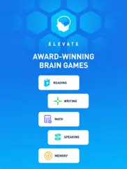 elevate - brain training games ipad images 1