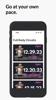 inspire fitness - workout app iphone images 3