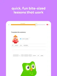 Duolingo - Language Lessons ipad bilder 2