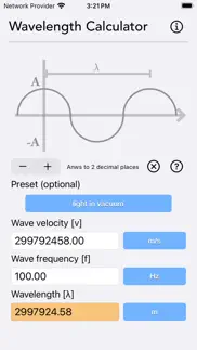 wavelength calculator iphone images 1