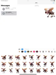 angry moose stickers ipad capturas de pantalla 1
