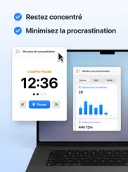 minuteur productivite - focus iPad Captures Décran 2
